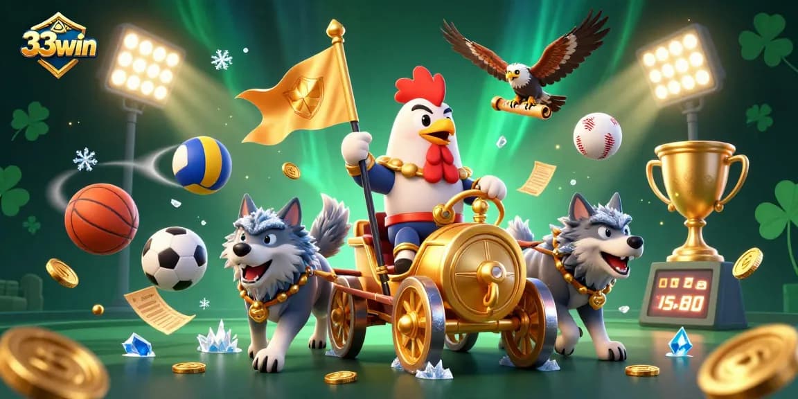 Experience thrilling activities on 33win, with dynamic sports elements and a vibrant scene.