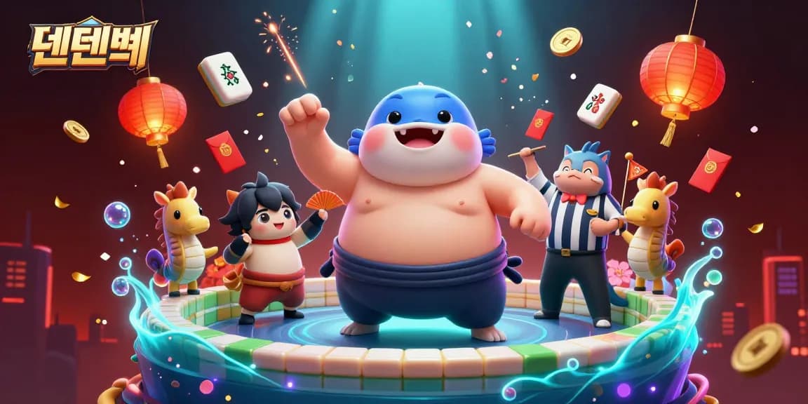 Experience thrilling games at 텐텐벳 with a vibrant underwater casino scene featuring colorful characters and dynamic elements.