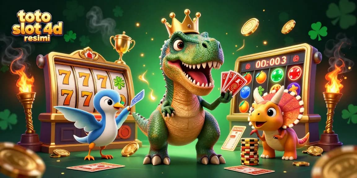 Experience the excitement of toto slot 4d resmi with engaging characters and dynamic slot elements.
