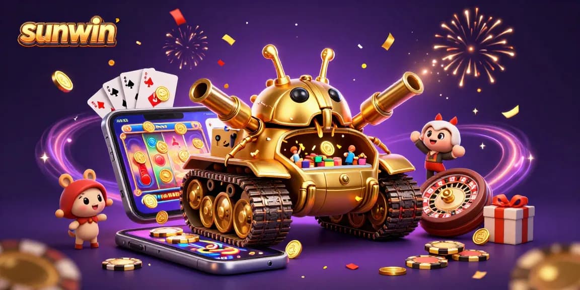 Experience the thrill of sunwin with vibrant casino action and exciting game elements.