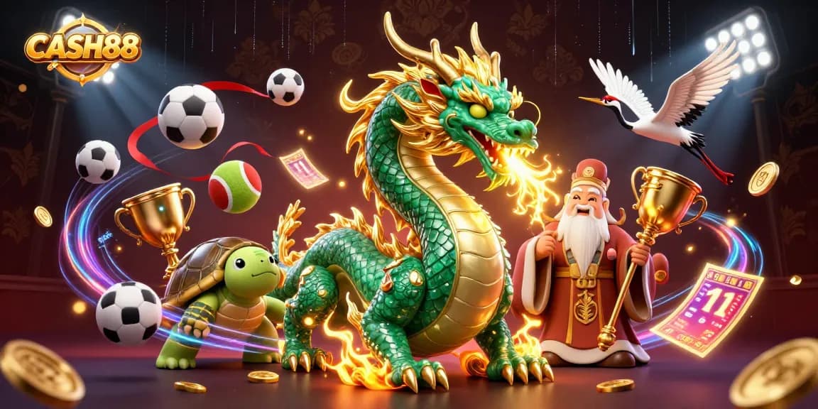 CASH88 offers an engaging gaming experience featuring dynamic sports elements and magical characters.