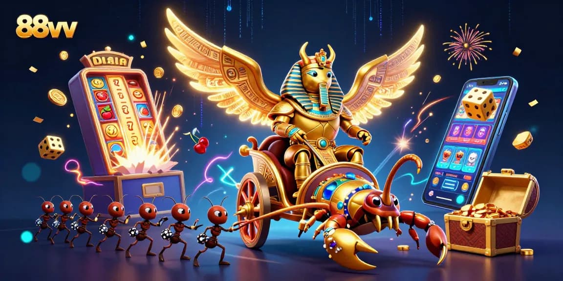 Engage with thrilling casino adventures at 88vv with vibrant slot machines and games.