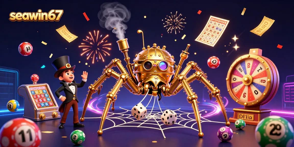 Permainan seawin67 menghadirkan keseruan dengan bola lotre, kartu bingo, dan suasana penuh keceriaan.