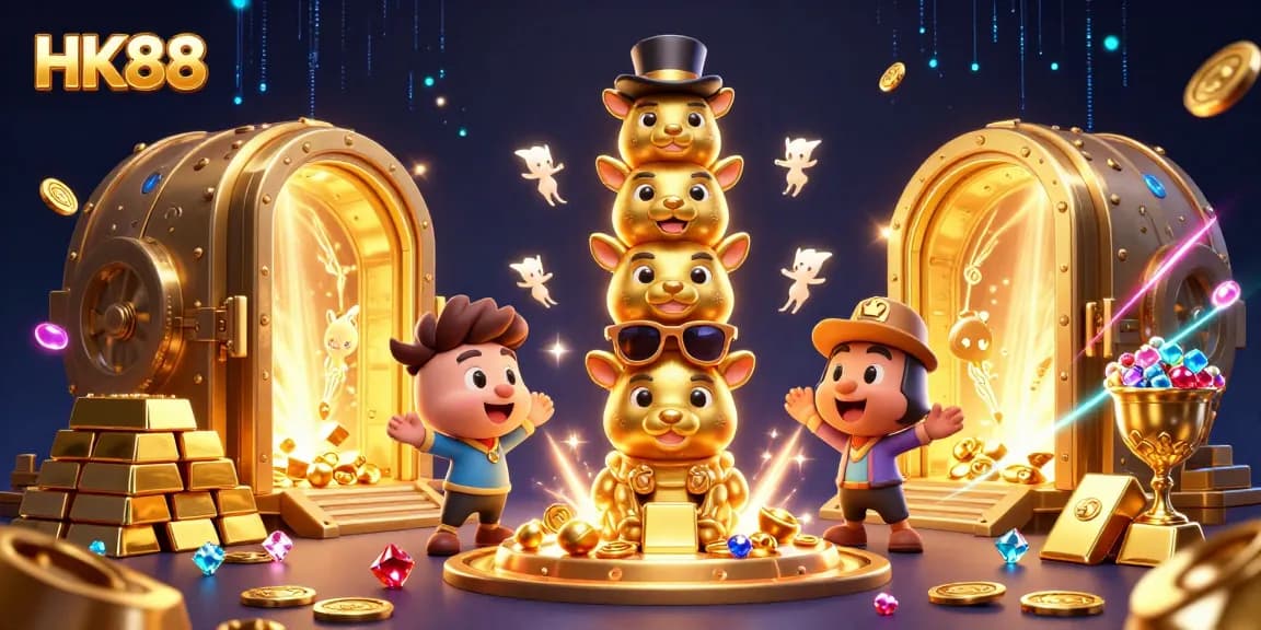 Engage in thrilling gameplay at HK88 with captivating casino elements and vibrant atmosphere.