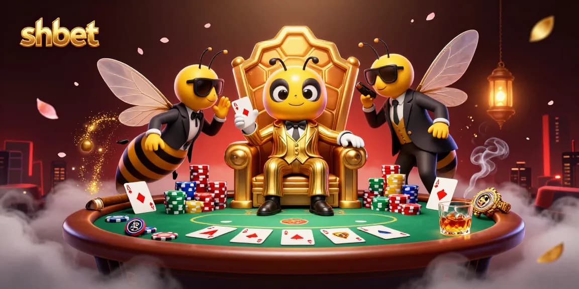 Experience thrilling shbet action in a vibrant 3D casino setting with interactive characters and dynamic game elements.