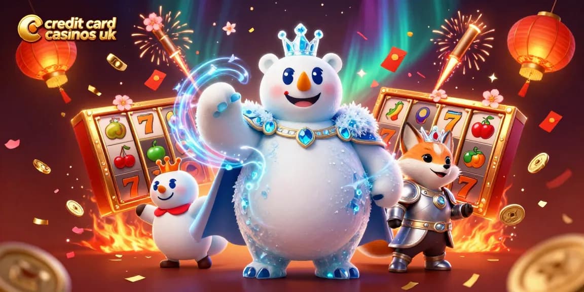 Engage with credit card casinos uk featuring dynamic casino elements and animated characters.