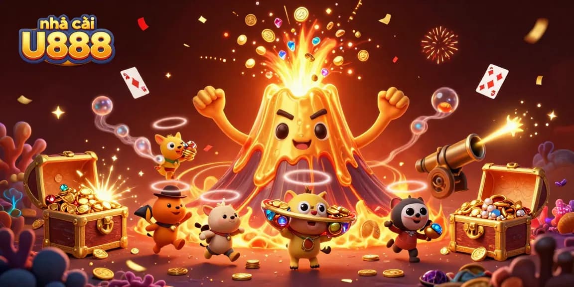 Engage with the vibrant adventure of nhà cái U888, where treasure flows like lava!