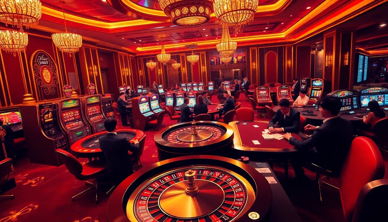Experience the thrill of winning at https://bl555.support with an exciting casino scene filled with roulette and poker.