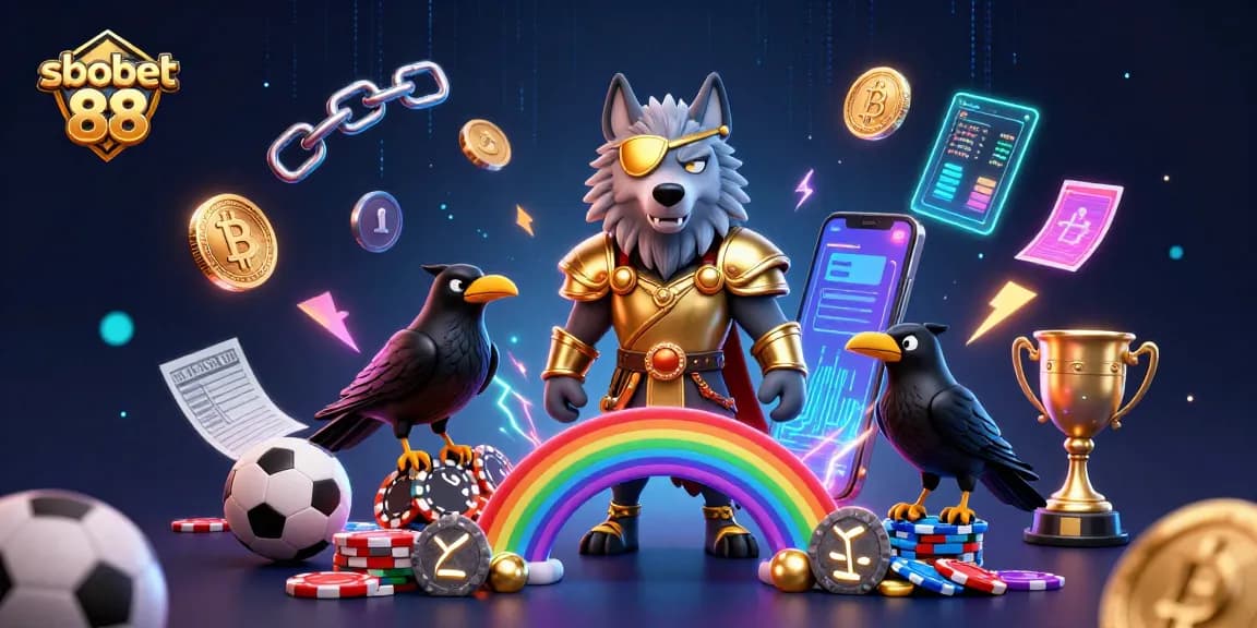 Experience sbobet 88 with thrilling sports betting action featuring unique characters.