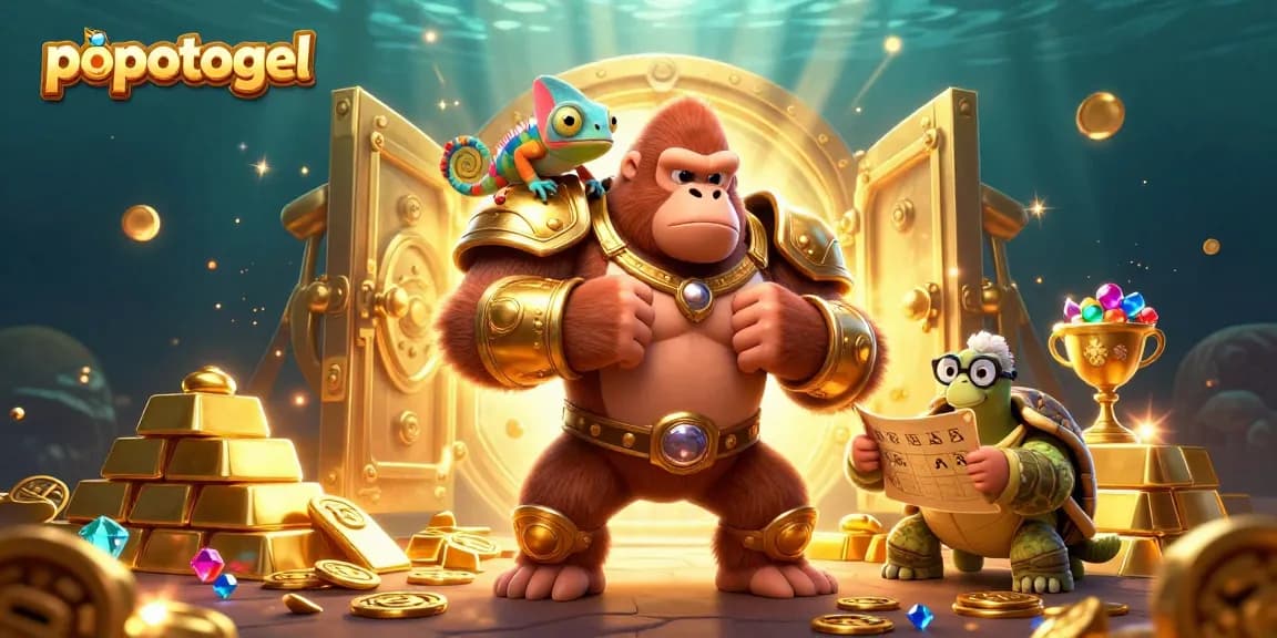 Engage with exciting popotogel adventures featuring treasures and vibrant gaming elements.
