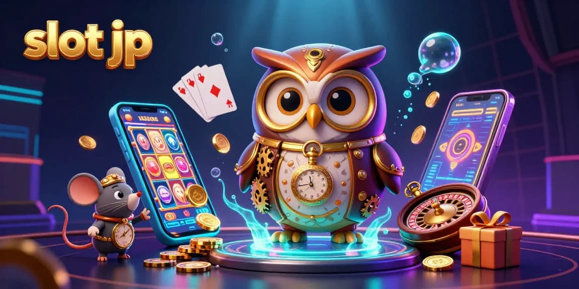 Engage in dynamic excitement with slot jp as a steampunk owl and mouse companion showcase electrifying casino elements.
