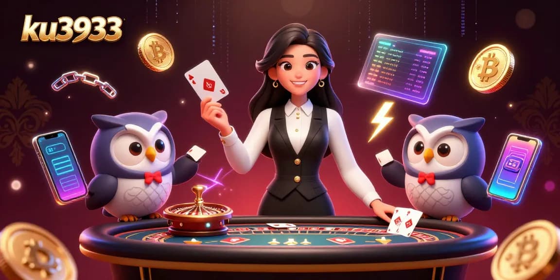 Join the winning session at ku3933 with skilled dealers and vibrant gaming elements.