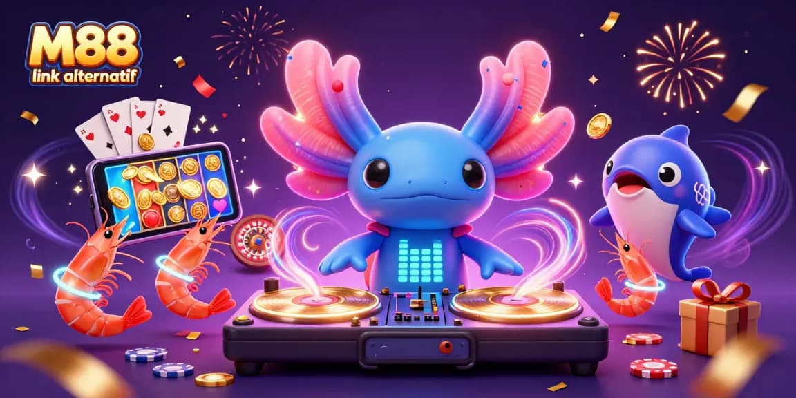 Experience M88 link alternatif with thrilling casino action, vibrant characters, and dynamic game elements.