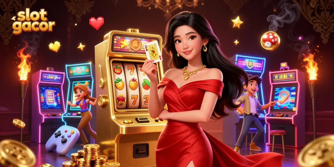 Spin the slot gacor machine for big wins with thrilling 3D action.
