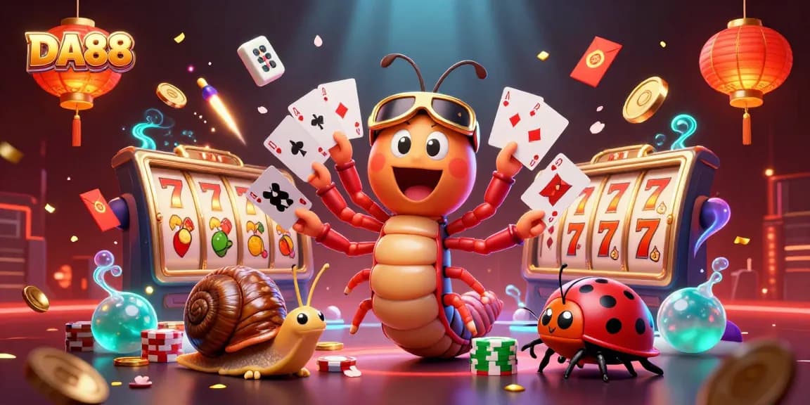 Experience the thrilling DA88 slot action with a unique dealer and dynamic game elements.