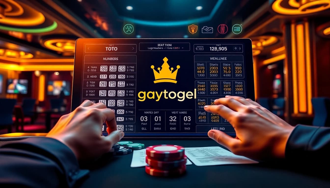 Player placing strategic bets on gopaytogel’s secure online gambling platform with golden crown logo