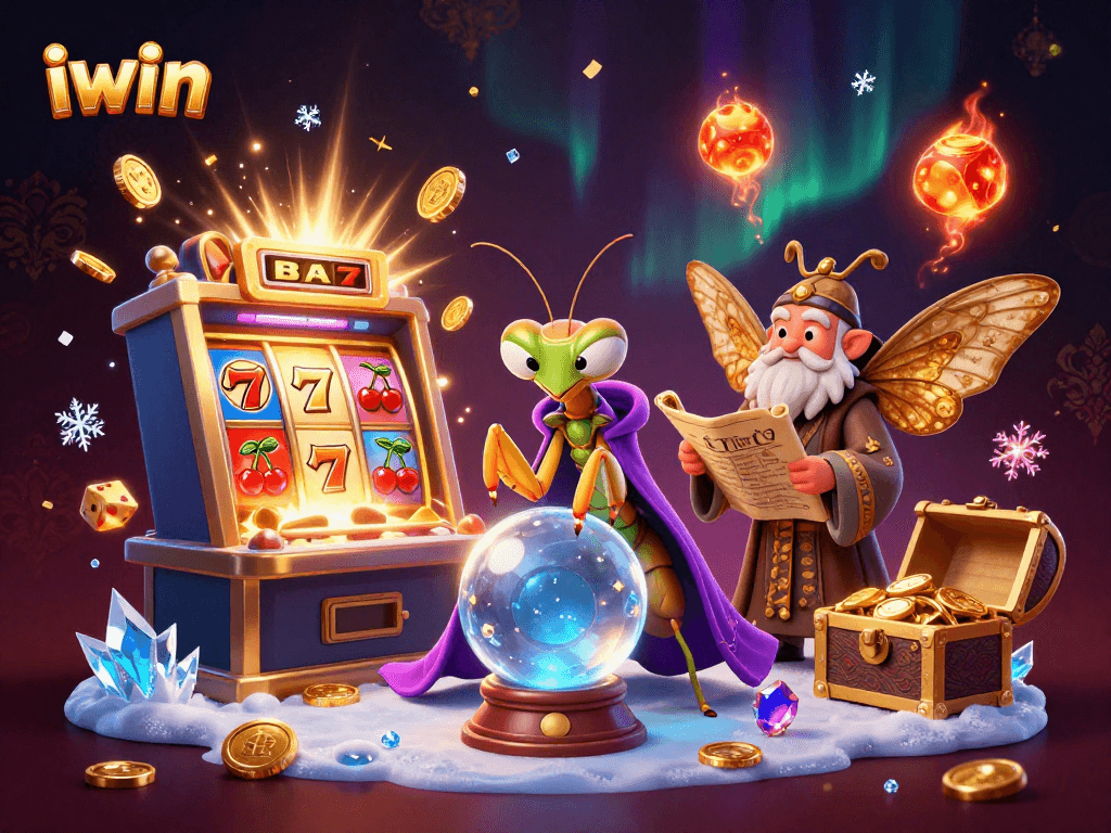 Engage with iwin's captivating prizes through slots, featuring fortune tellers and a jackpot explosion.