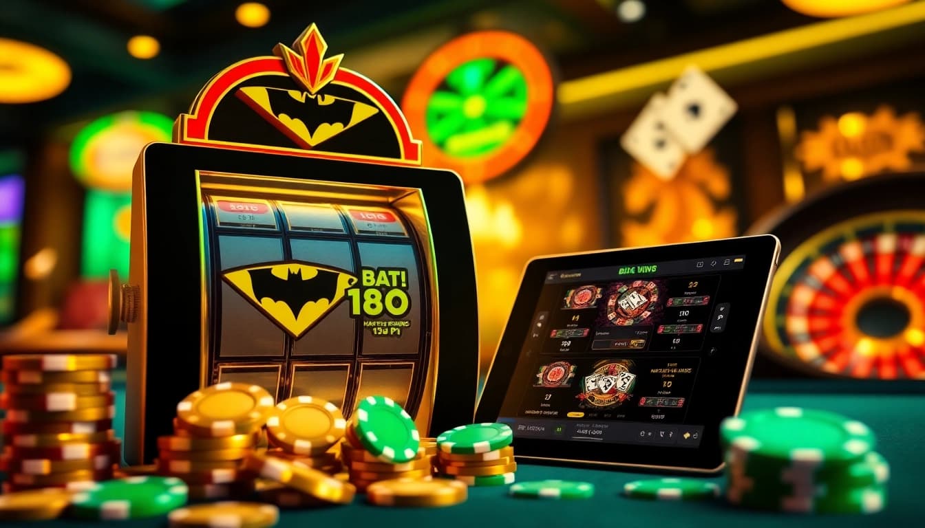 Experience thrilling wins at batman138 with vibrant slot machines and exciting gambling action.
