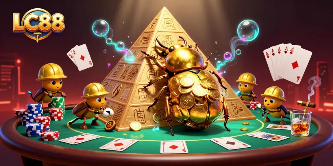 Experience thrills at LC88 with engaging games and sparkling winnings in a vibrant casino scene.