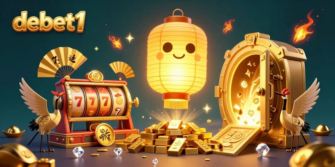 Engage in exciting gambling adventures with debet1 as you spin colorful slots and discover golden treasures.