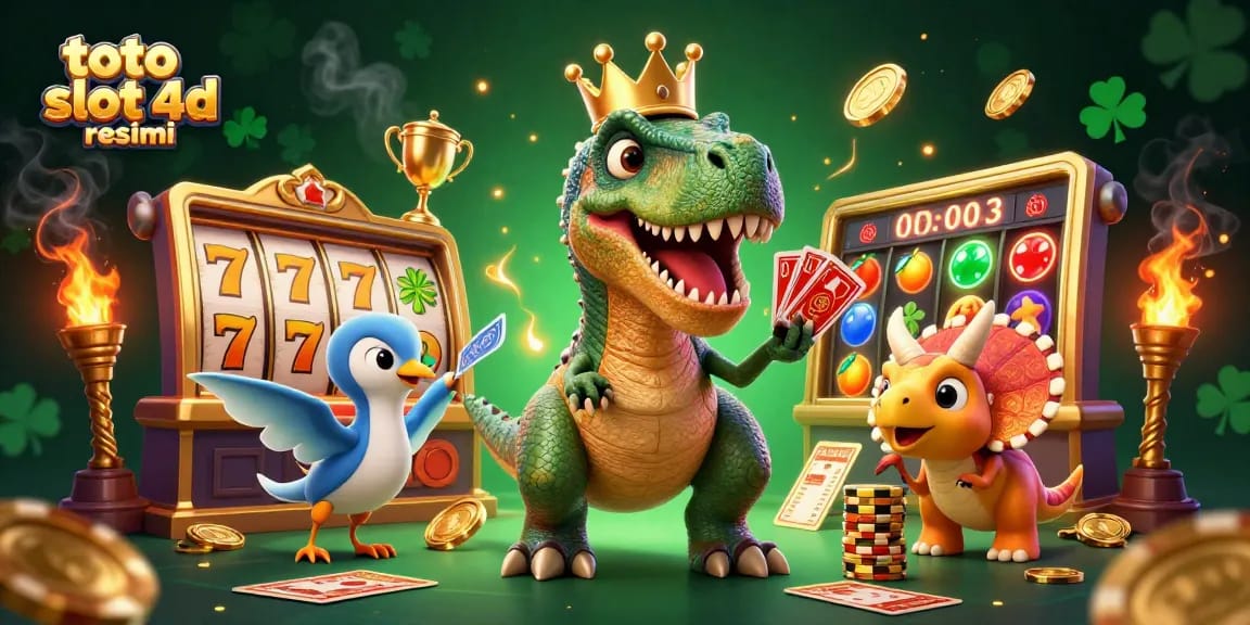 Experience the excitement of toto slot 4d resmi with engaging characters and dynamic slot elements.