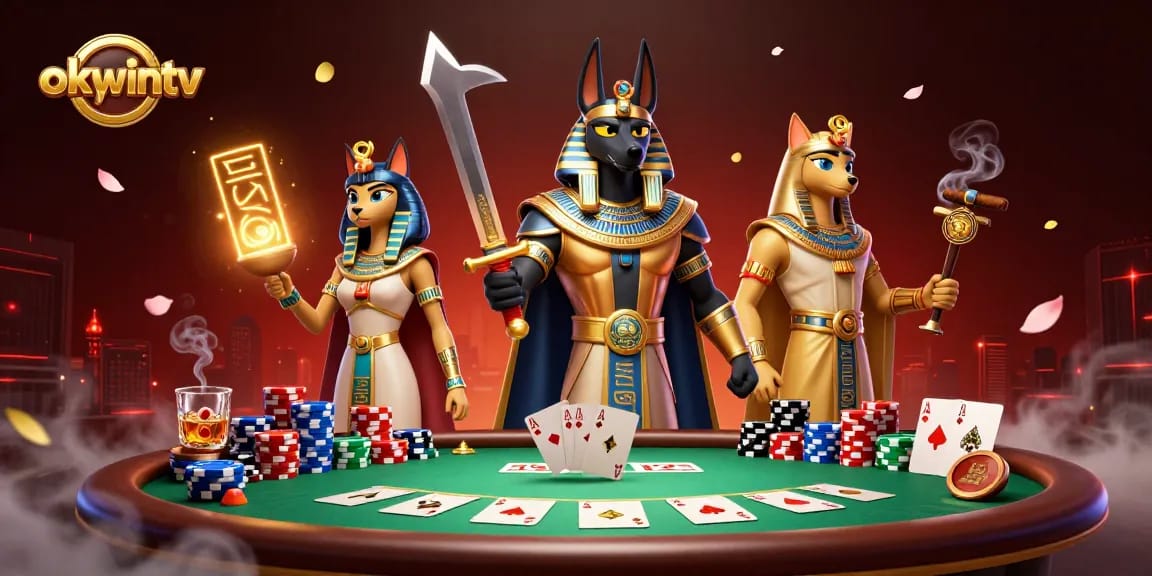 okwintv viewers enjoy dynamic poker action with vibrant characters and engaging elements