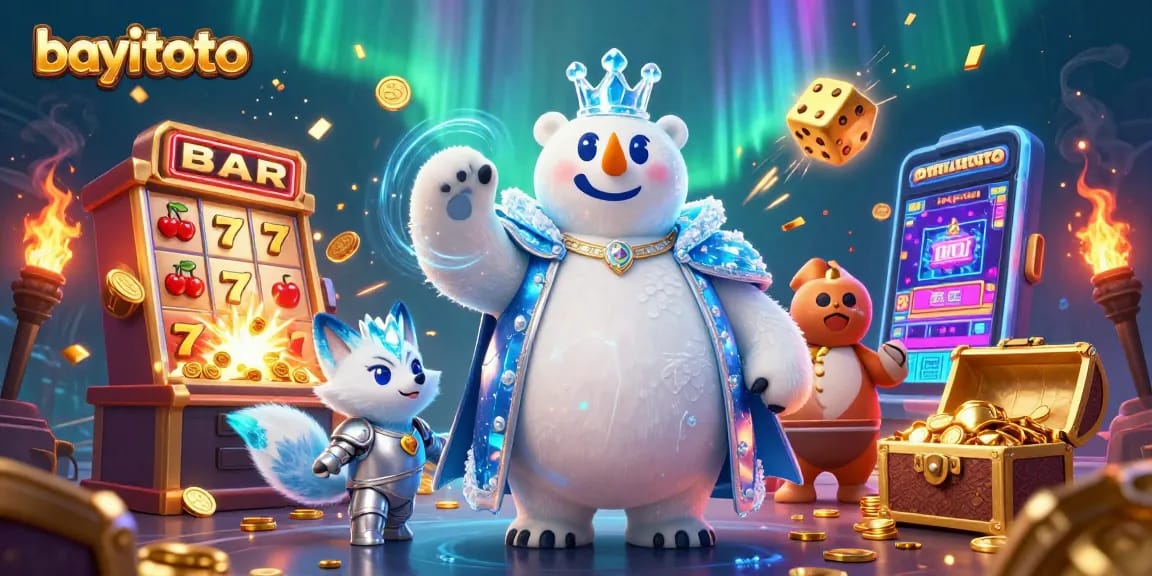Experience thrilling wins with bayitoto's colorful casino games, featuring vibrant 3D visuals.