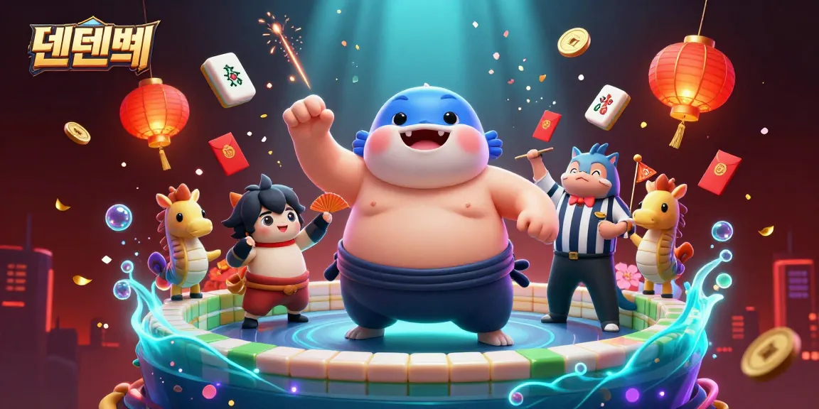 Experience thrilling games at 텐텐벳 with a vibrant underwater casino scene featuring colorful characters and dynamic elements.