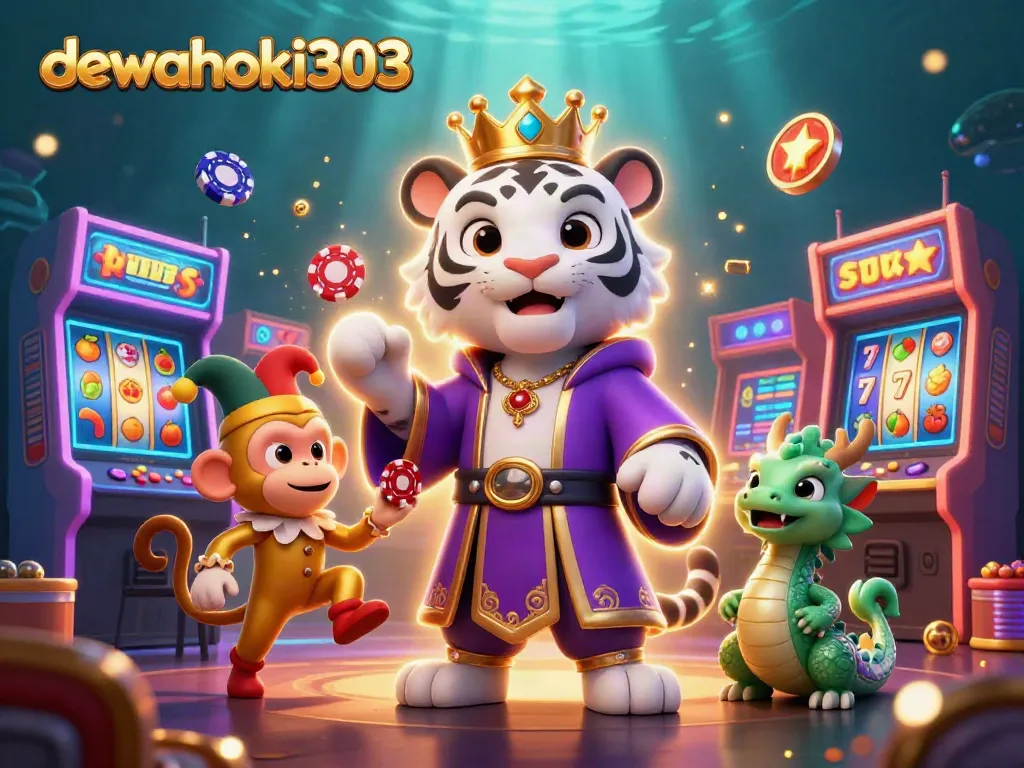 Dewahoki303 hadirkan pengalaman bermain slot online dengan grafis menawan dan simbol keberuntungan dalam ilustrasi 3D yang memukau.