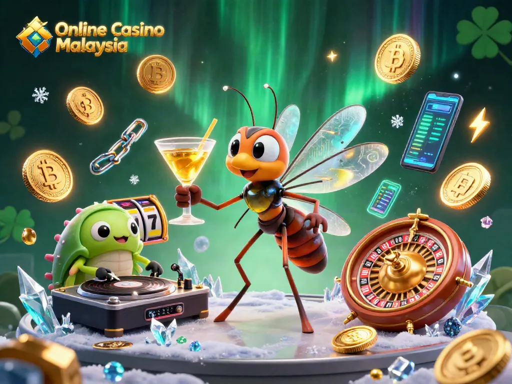 Engage with thrilling game action at Online Casino Malaysia featuring vibrant 3D characters and playful elements.