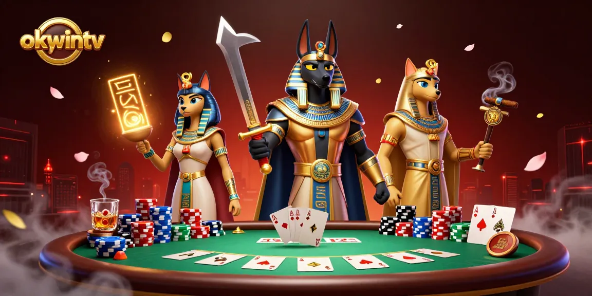 okwintv viewers enjoy dynamic poker action with vibrant characters and engaging elements