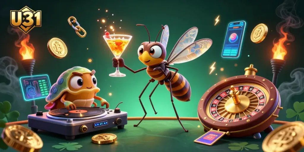 Play exciting games at U31 Casino with breathtaking visuals and vivid characters.