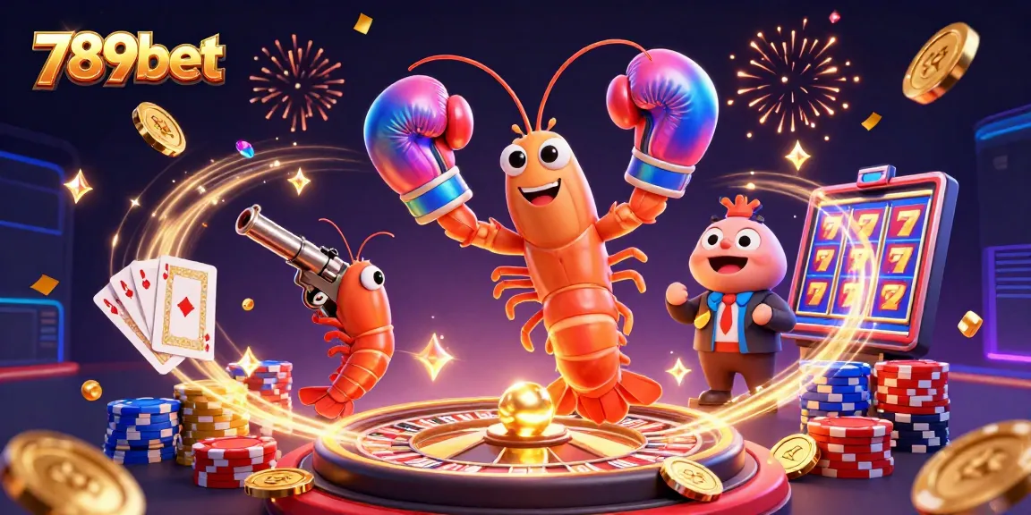 Experience exhilarating wins with 789bet while surrounded by dazzling casino action and playful characters.