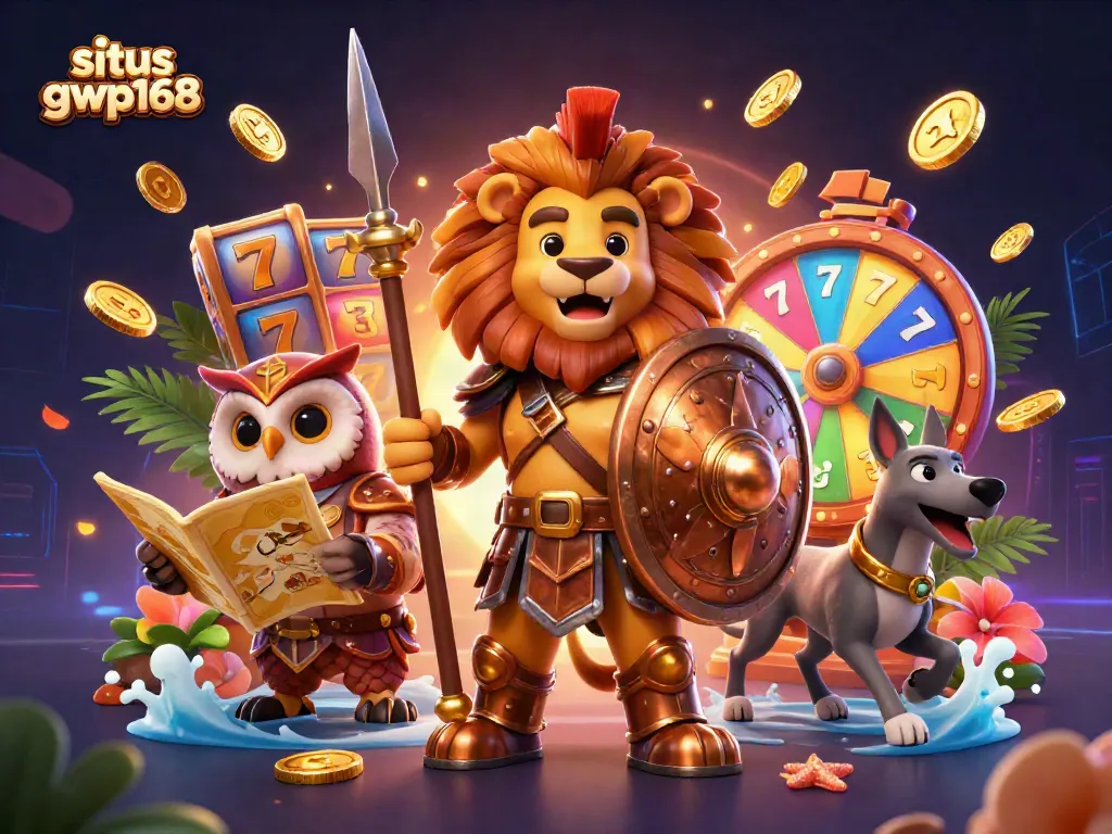 Mengalami keseruan di situs gwp168 dengan simbol slot keberuntungan dan golden ticket.