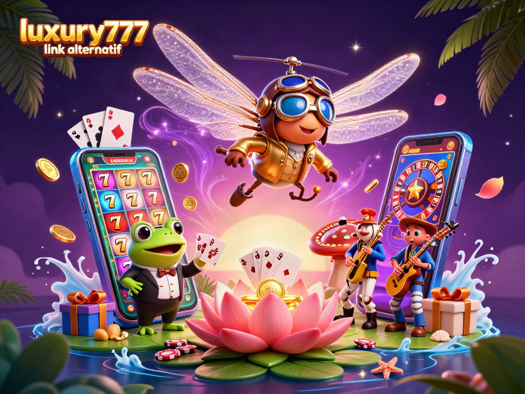 luxury777 link alternatif mempersembahkan kasino elektronik yang penuh warna dengan mesin slot.