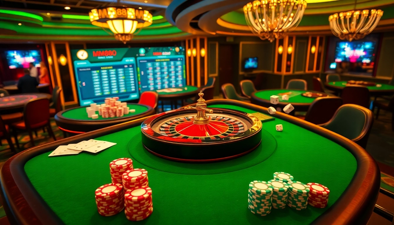 Experience the excitement at mm88 com with vibrant casino tables and thrilling gameplay.