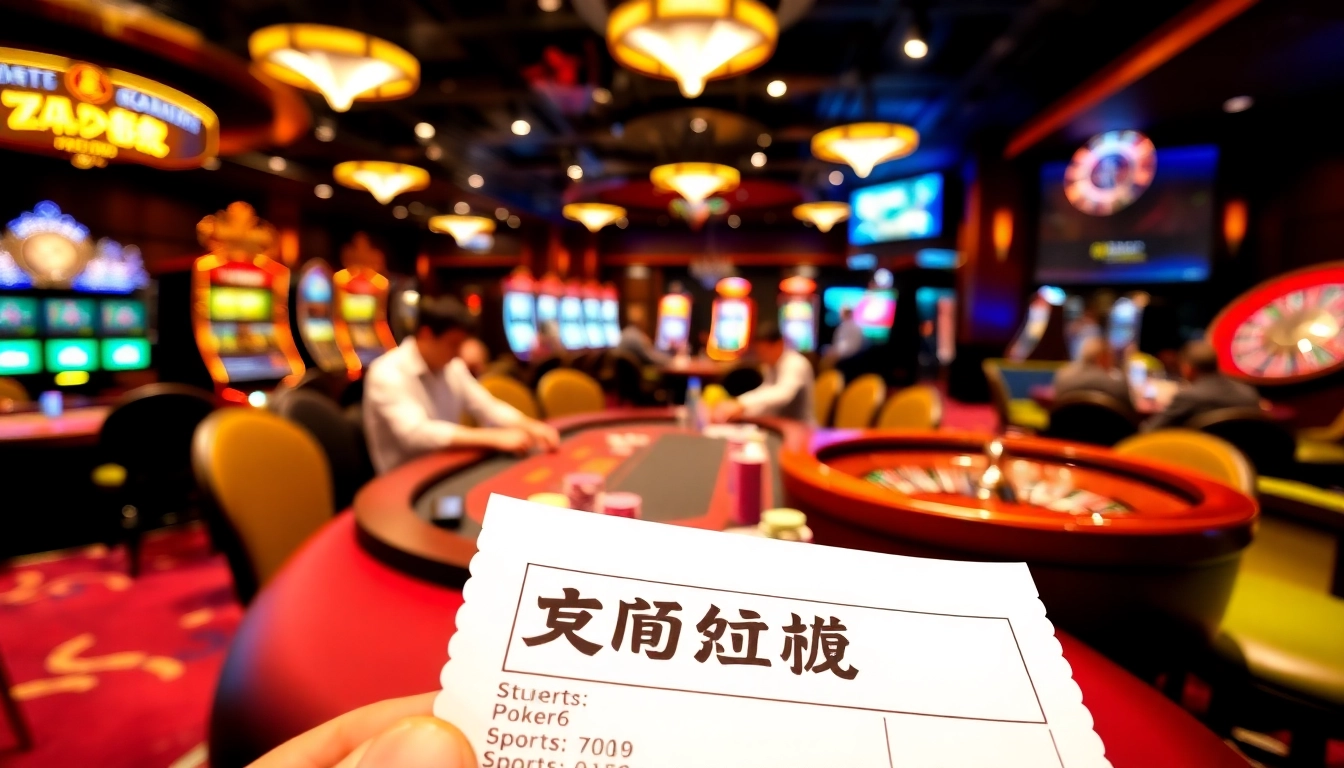 Master "แทงบอลยังไง" while enjoying a thrilling casino atmosphere with poker, slots, and betting tools.