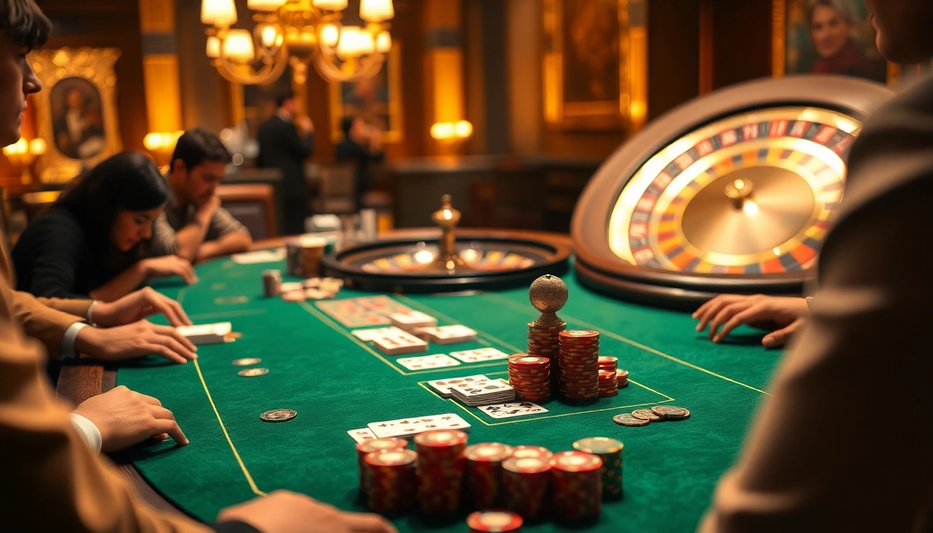 Experience TRANG GAME B8 with thrilling blackjack gameplay featuring vibrant chips and elegant cards.