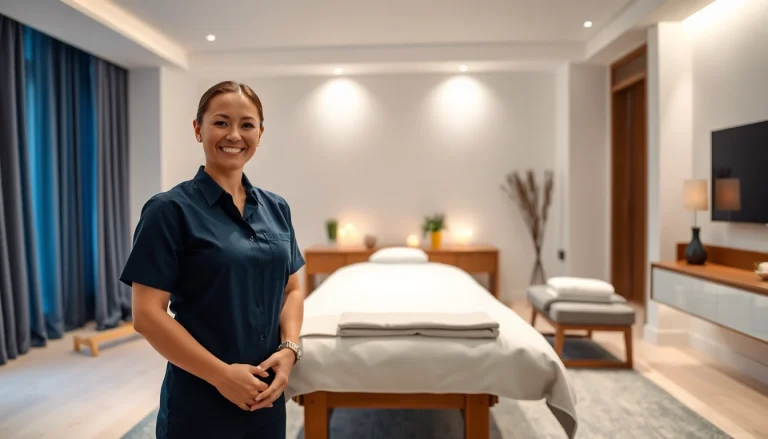 Experience tranquility with 수원출장마사지 in a serene hotel setting.