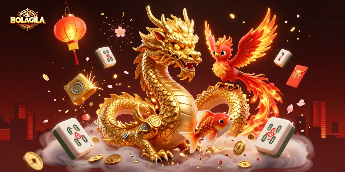 Experience thrilling gaming with BOLAGILA, showcasing dynamic gambling elements and mythical creatures.